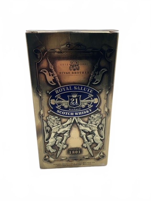 Chivas Royal Salute 21 Year Old Scotch Whisky (1 of 3)