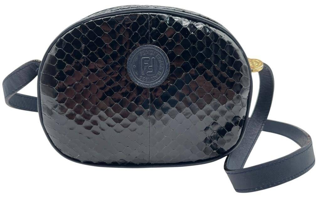 FENDI PYTHON LEATHER CROSSBODY 6" - 2