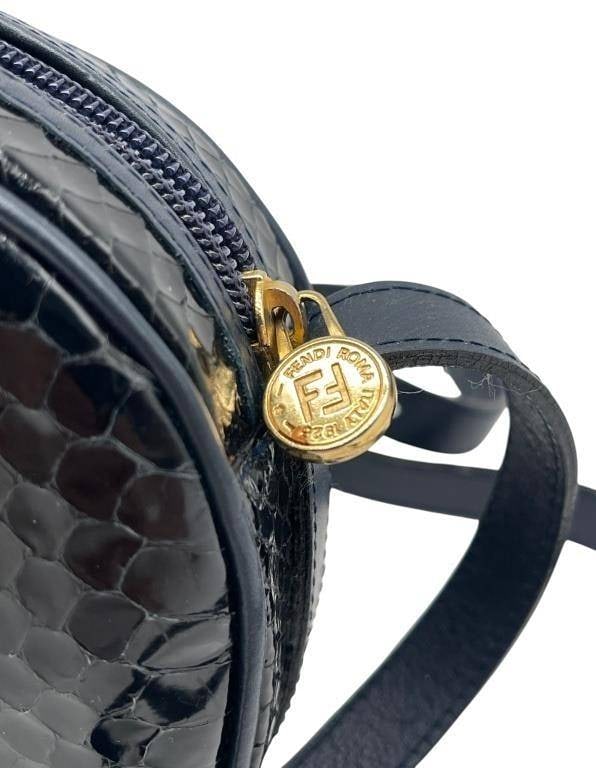 FENDI PYTHON LEATHER CROSSBODY 6" - 3