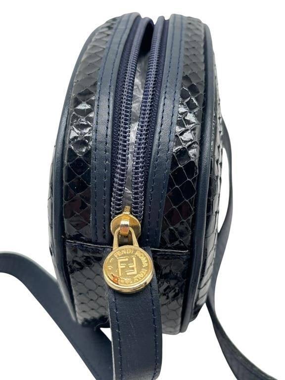 FENDI PYTHON LEATHER CROSSBODY 6" - 6