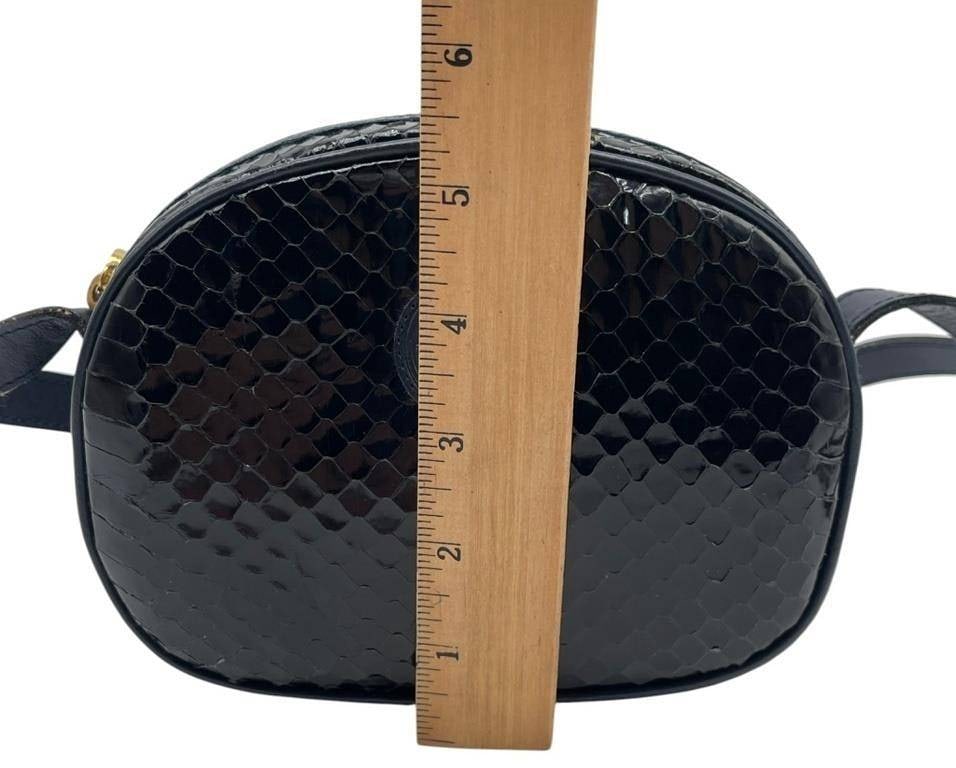 FENDI PYTHON LEATHER CROSSBODY 6" - 7