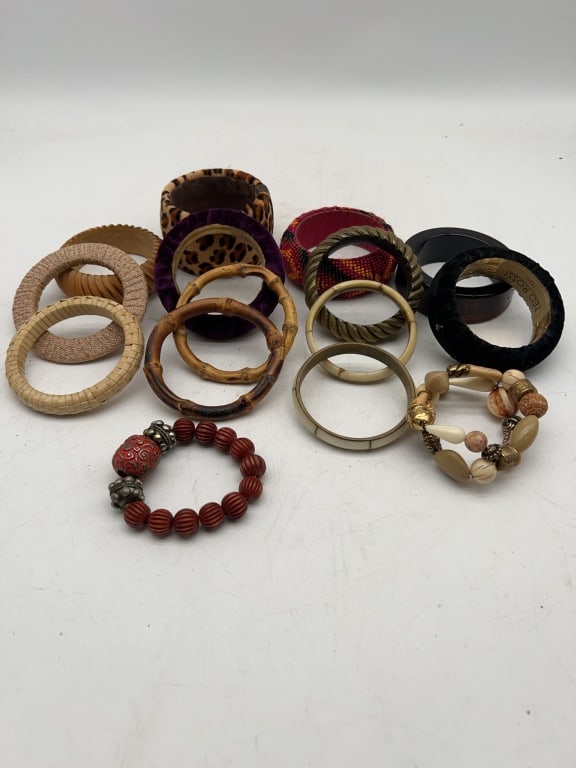 Fashion Bangle Bracelets assortment (1 of 2)
