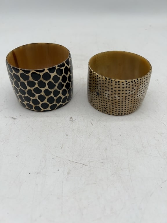 Patterned Horn Bangles (1 of 4)