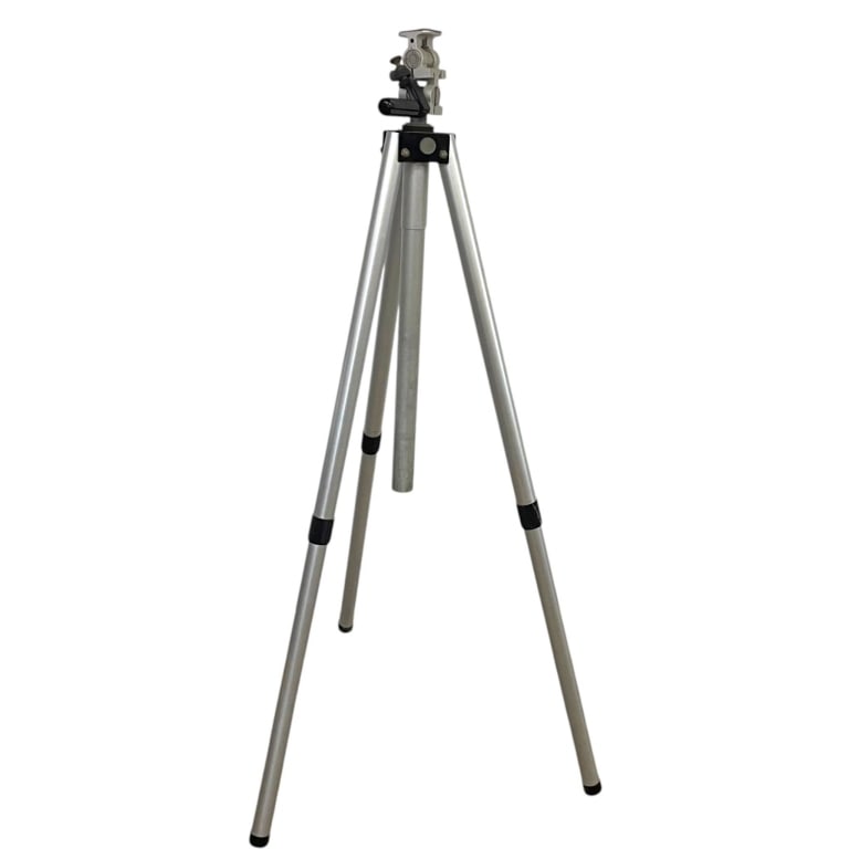 VINTAGE ALUMINUM CAMERA TRIPOD ADJUSTABLE (1 of 4)