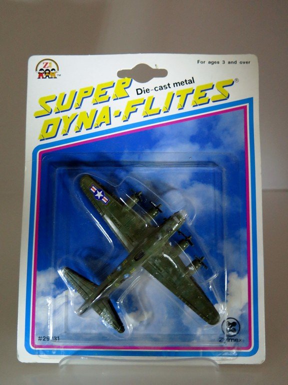 Super Dyna-Flites Die Cast Metal Zylmex New in Package: Super Dyna-Flites Die Cast Metal Zylmex New in Package Mint Toy Military Air Plane Bomber 1993
