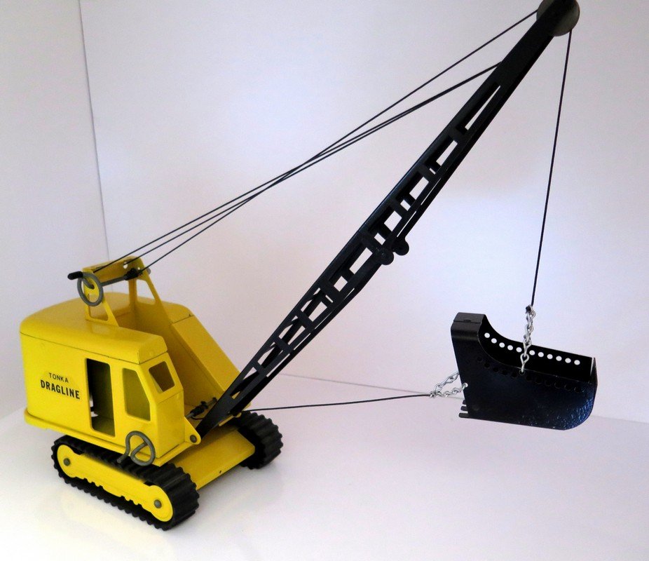 tonka dragline bucket excavator