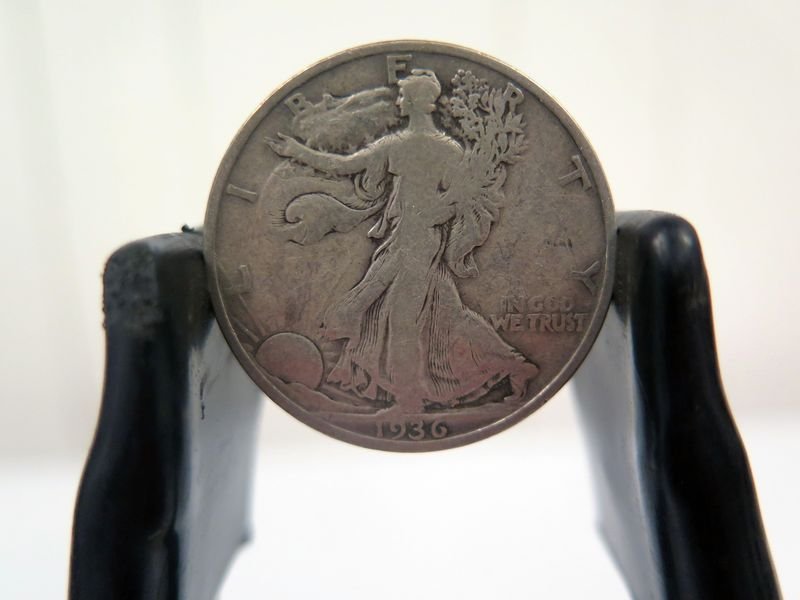1936-P Silver Walking Liberty Half Dollar (1 of 2)