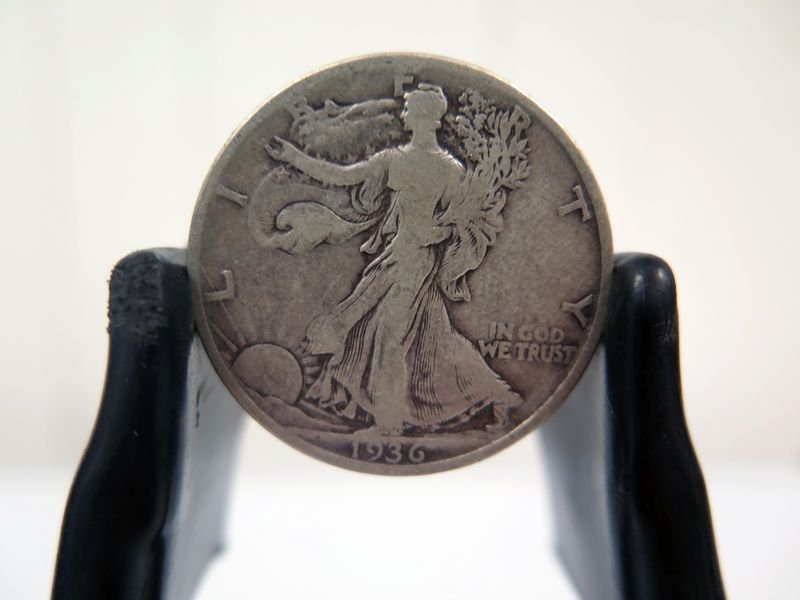 1936-P Silver Walking Liberty Half Dollar (1 of 2)