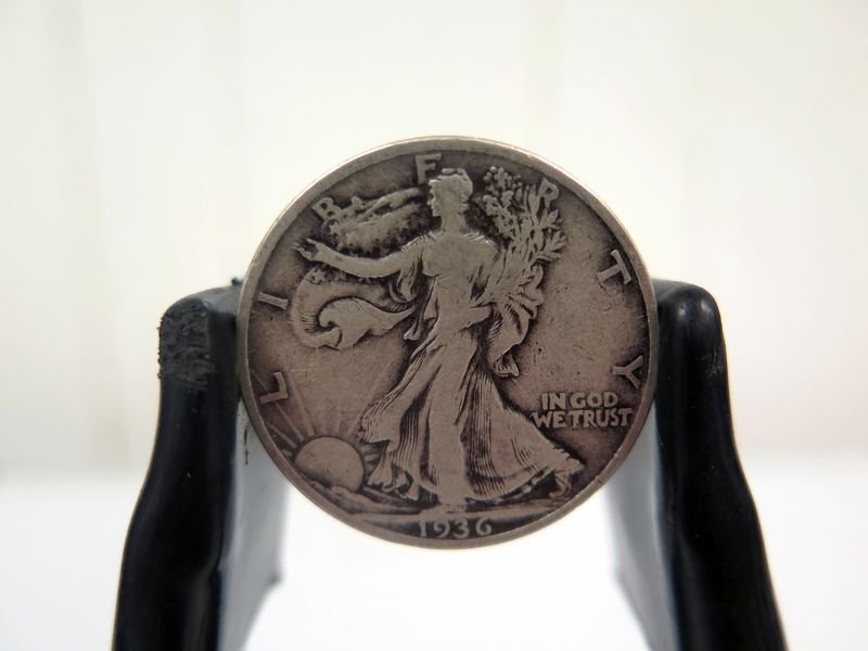 1936-P Silver Walking Liberty Half Dollar (1 of 2)