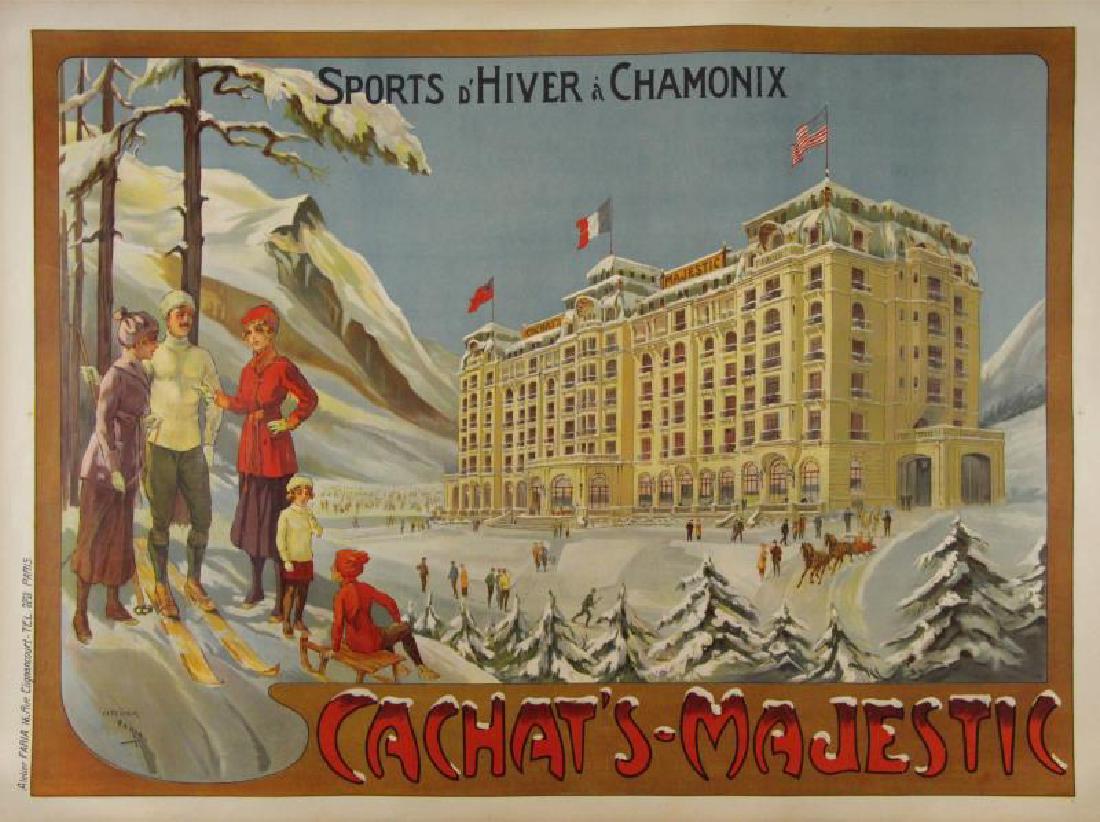 FARIA, Candido A. Color Lithograph "CACHAT'S (1 of 11)