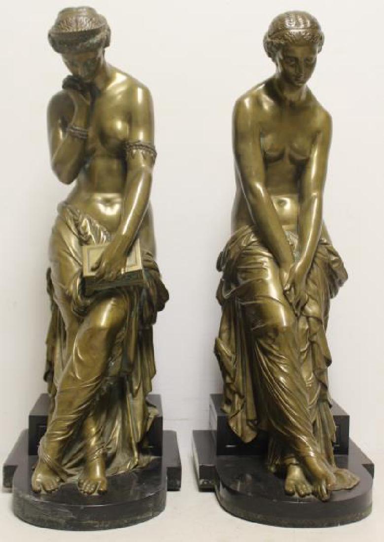 2 Large and Impressive Bronze Sculptures. (1 of 9)