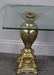 A Gilt Metal Louis XV Style Fire Screen and 2 Gilt - 3