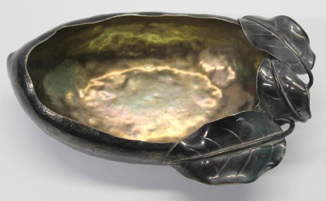 STERLING. Late 19th C Asian Style Gorham Bowl. (1 of 7)