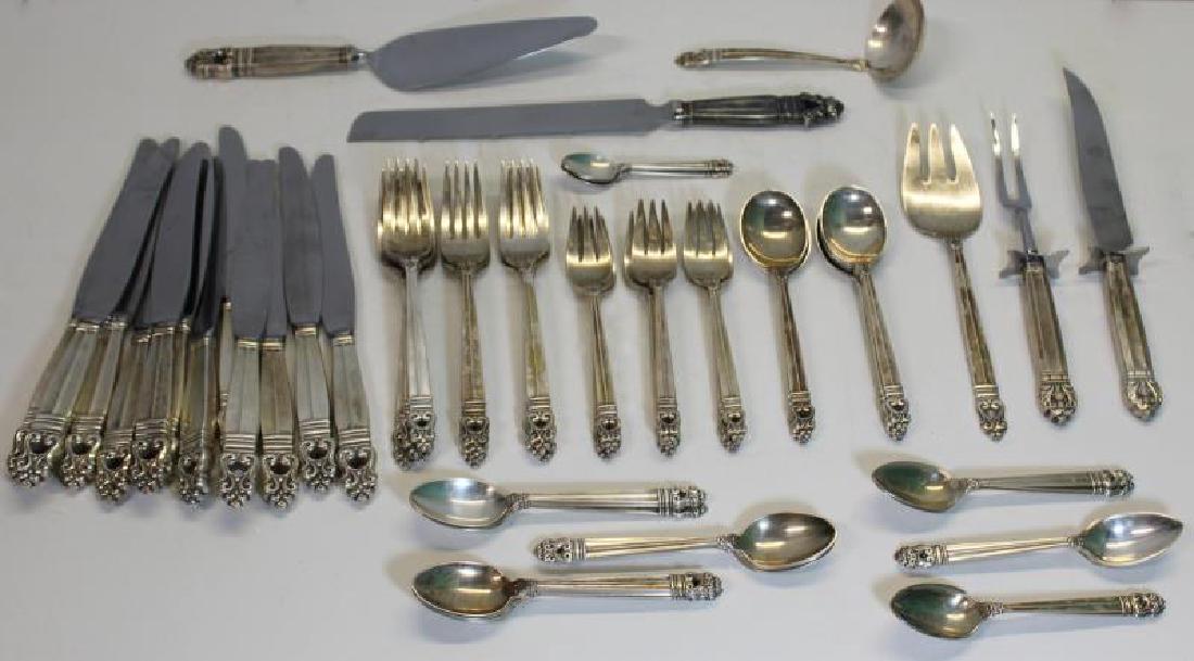 STERLING. International Royal Danish Flatware. (1 of 5)