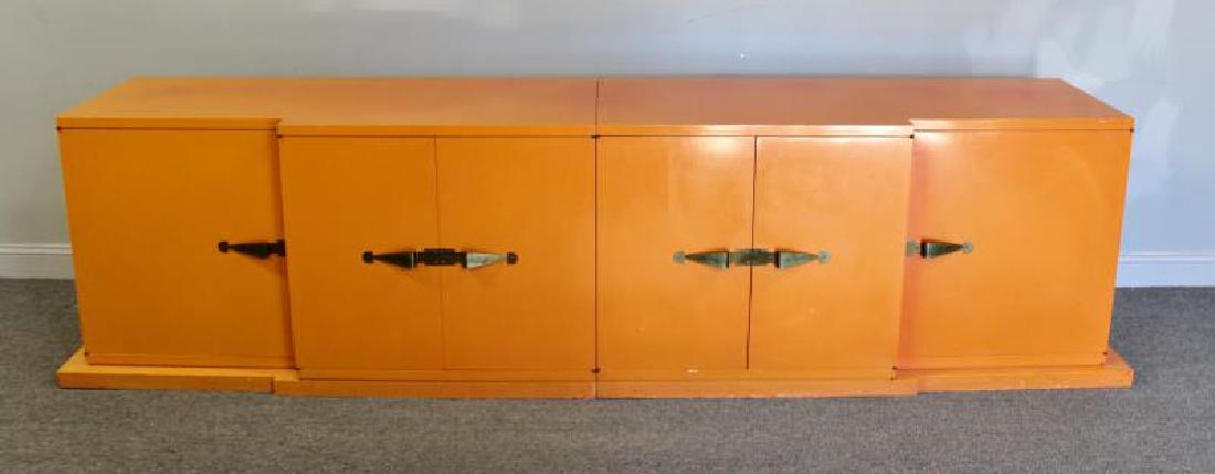 Midcentury Tommi Parzinger Sideboard Cabinet. (1 of 11)