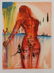 DALI, Salvador. Color Lithograph "Venus with