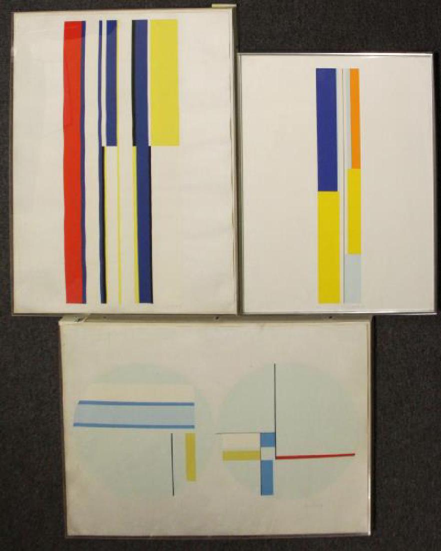 BOLOTOWSKY, Ilya. Three Screenprints. (1 of 9)