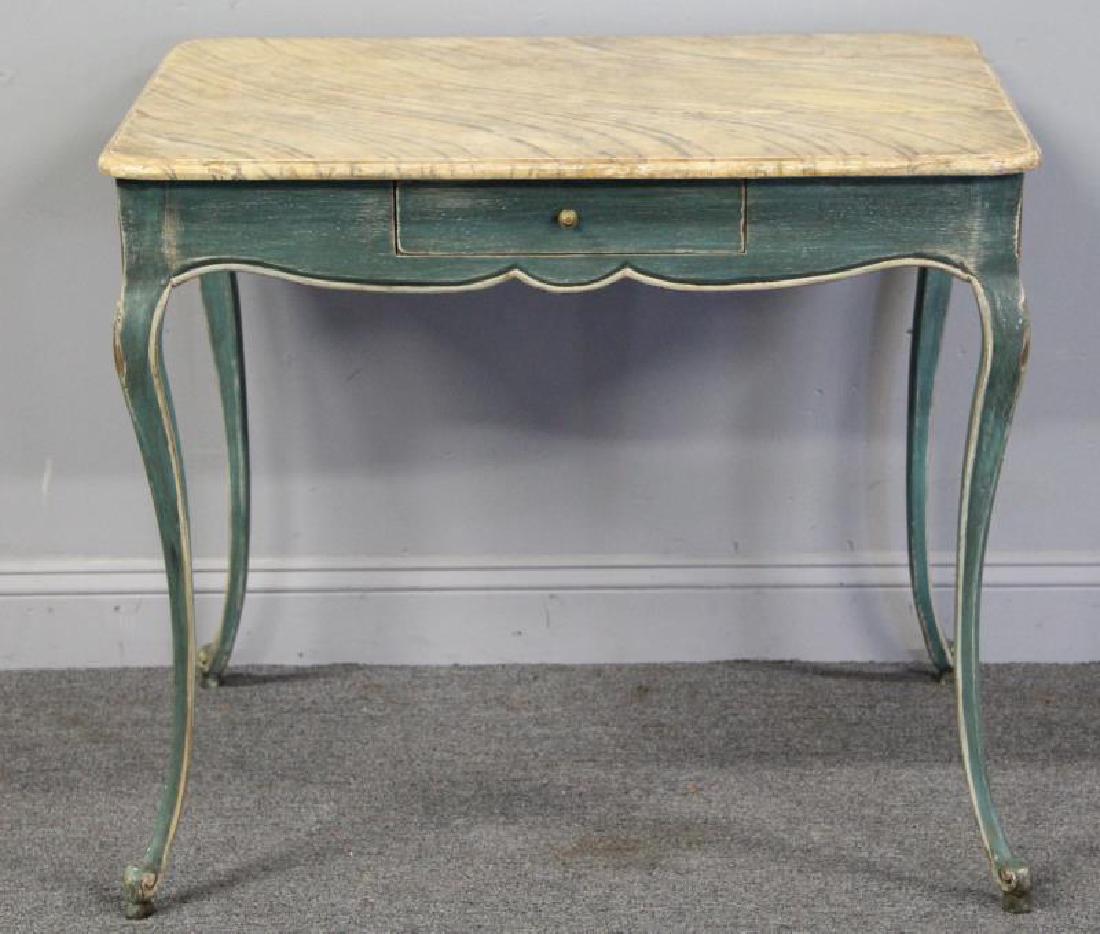 19 Century French Faux Finished and Green (1 of 5)