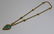JEWELRY. 22kt Gold and Turquoise Necklace. - 2