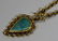 JEWELRY. 22kt Gold and Turquoise Necklace. - 3