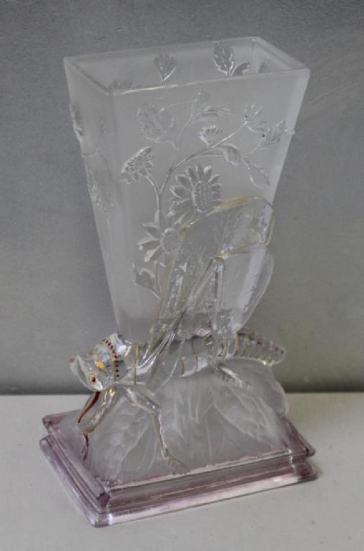 Baccarat Molded Crystal and Gilt Decorated (1 of 5)