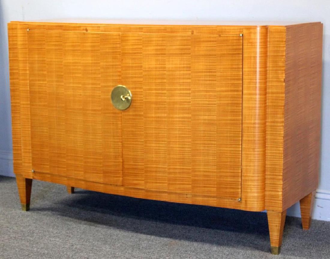 French Jules Leleu (Attr.) Two Door Cabinet. (1 of 6)