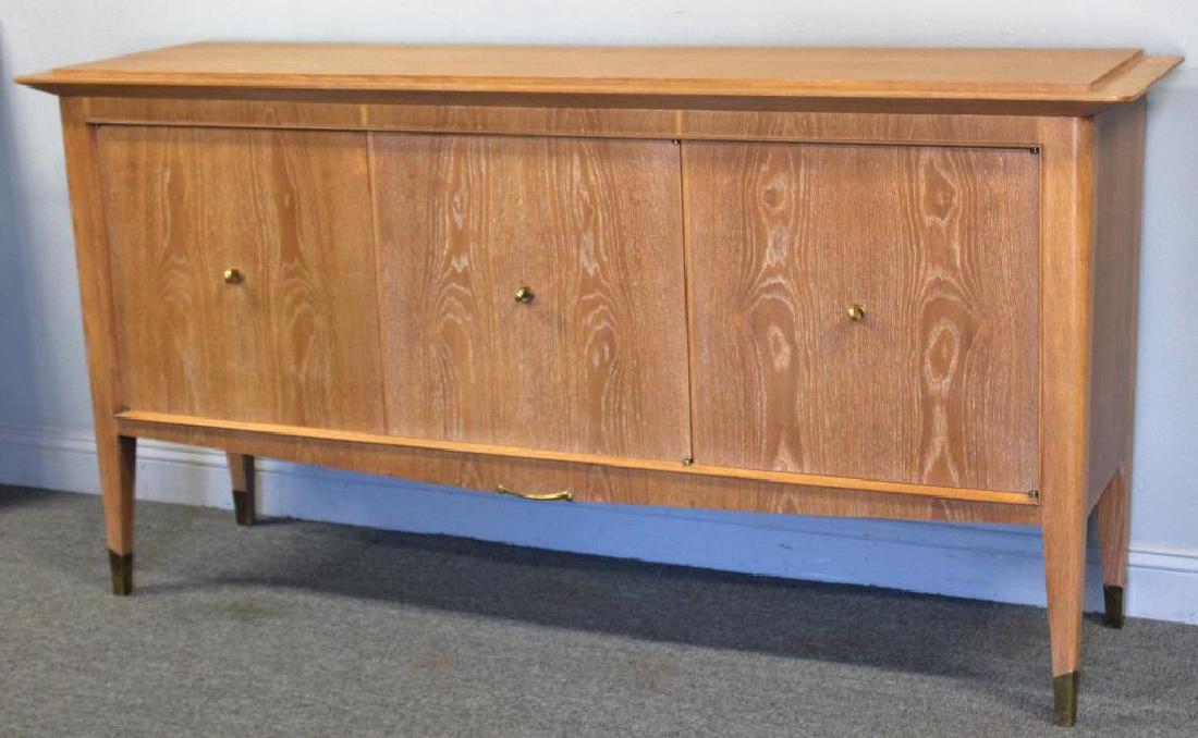 French Modern Deco Style Oak Server. (1 of 8)