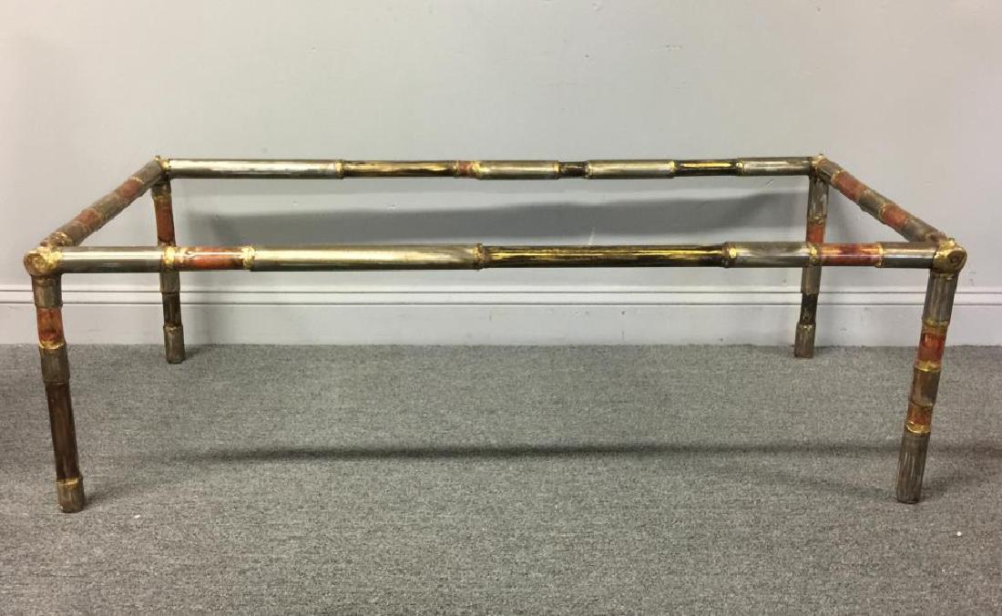 Midcentury Silas Seandel Mixed Metal Coffee Table. (1 of 4)