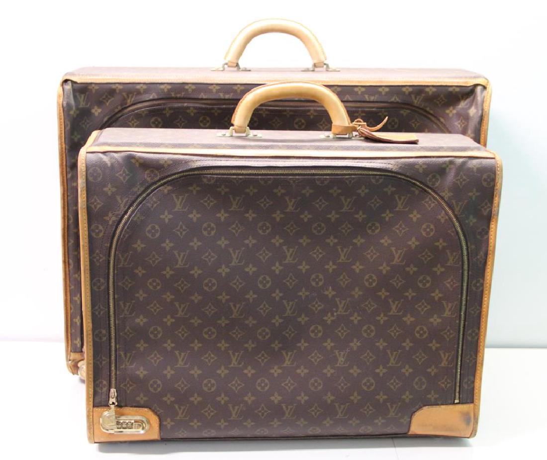 2 Vintage Louis Vuitton Soft Suitcases. (1 of 9)