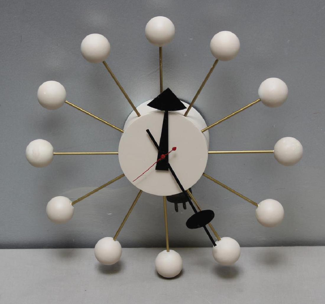 Midcentury George Nelson; Howard Miller Ball Clock (1 of 3)