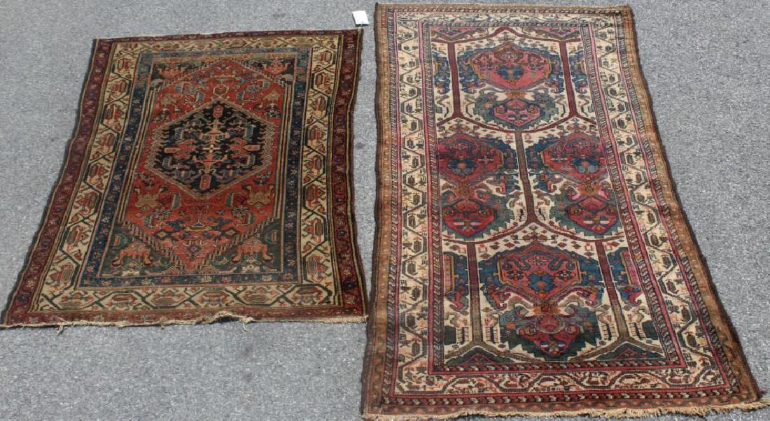 2 Antique and Finely Woven Area Rugs. (1 of 4)