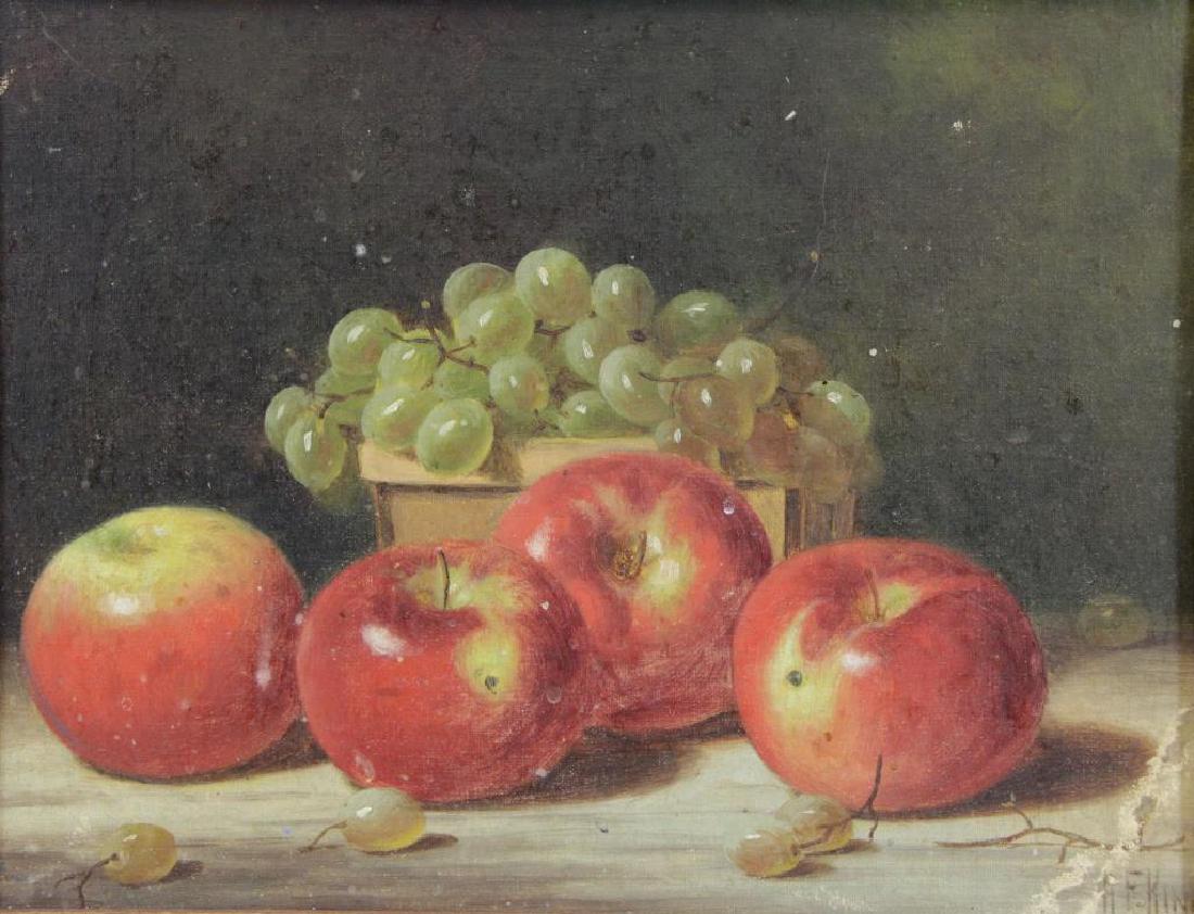 KING, Albert. Oil on Canvas. Still Life With (1 of 6)