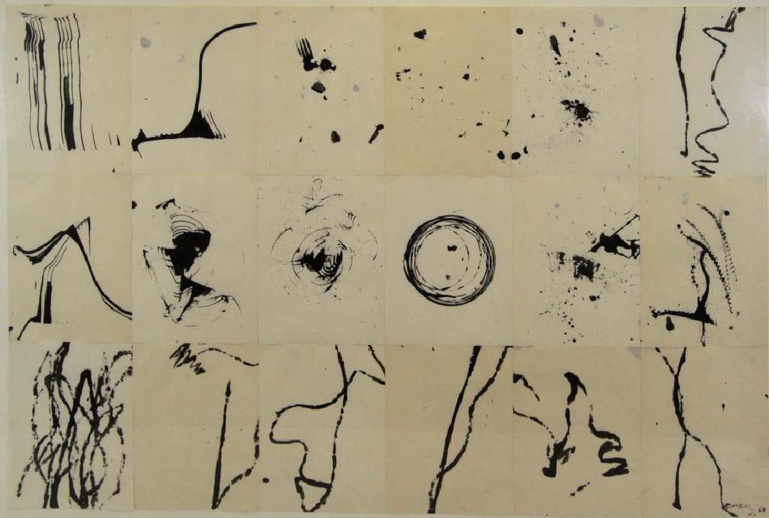 ARMAN, Armand P. Ink on Paper. Untitled, 1964. (1 of 6)