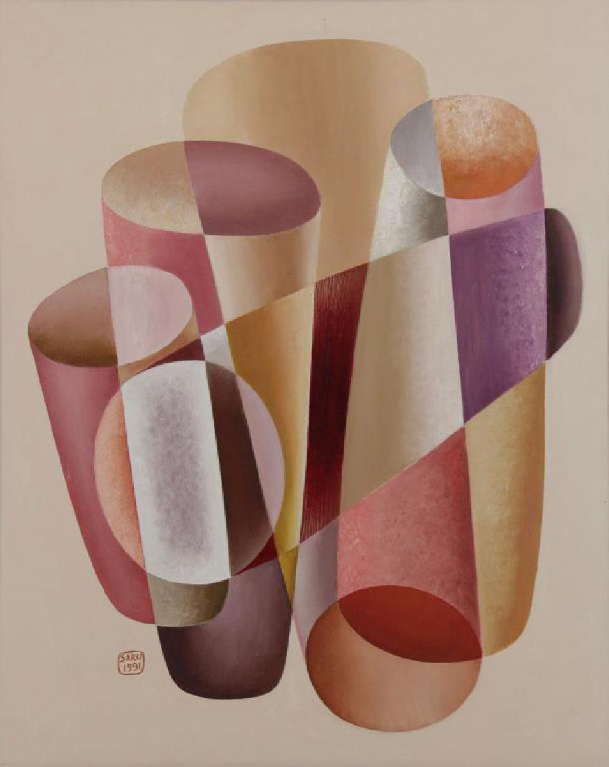 SARU, Gheorghe. Oil on Canvas. "Perpetuum Mobile" (1 of 7)