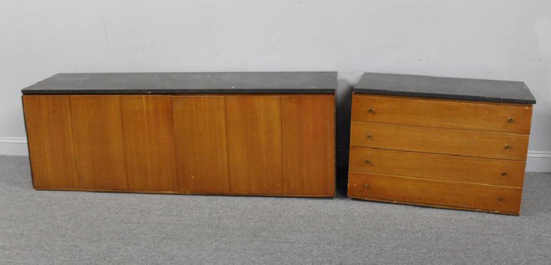 Set of Paul McCobb; Calvin Wall Mounted Cabinets. (1 of 9)