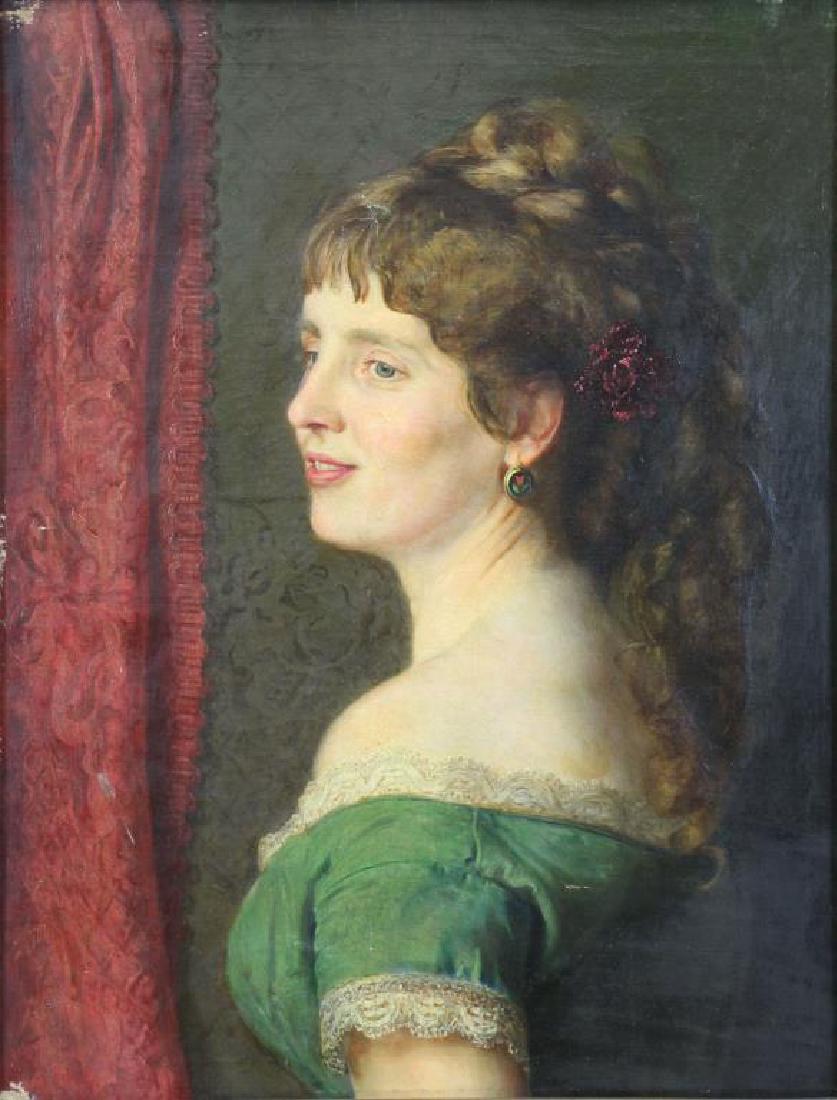 REITER, Johann Baptist. Oil on Canvas. Portrait of (1 of 9)