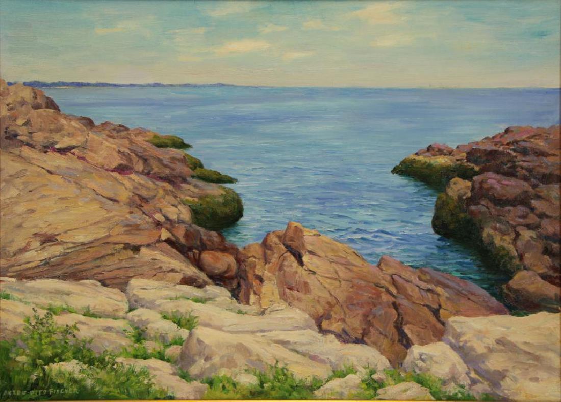 FISCHER, Anton Otto. Oil on Canvas. Coastal (1 of 5)