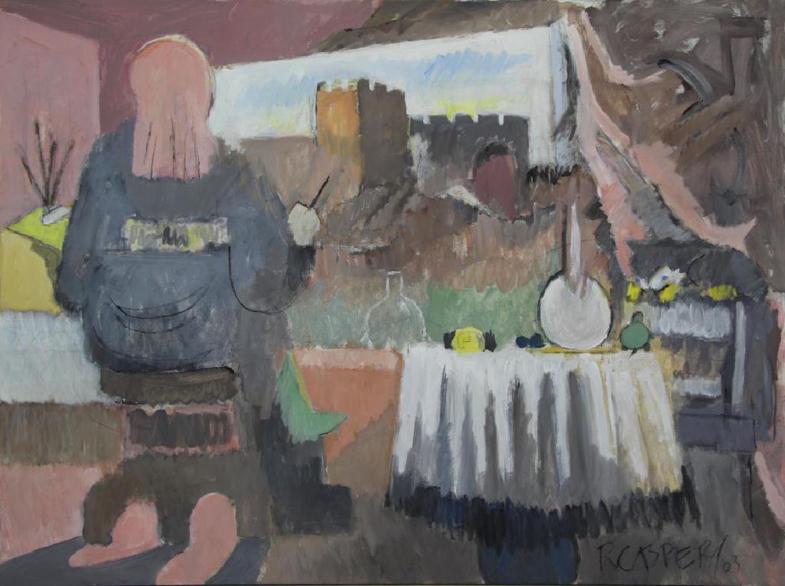 CASPER, Robert. Oil on Canvas. "The Artist" 2003. (1 of 7)