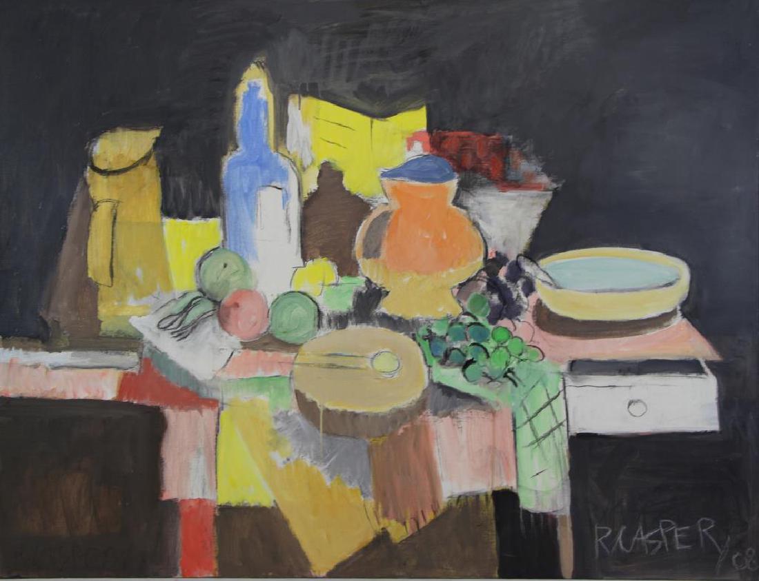 CASPER, Robert. Oil on Canvas. Still Life, 2008. (1 of 7)