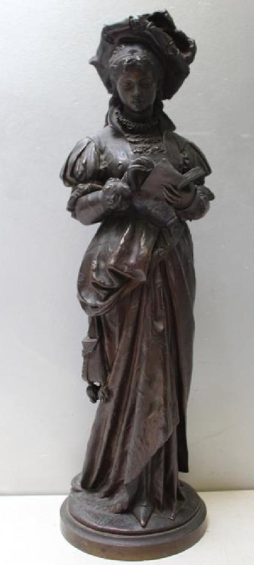 La Gregole. Signed patinated Bronze Sculpture of (1 of 8)