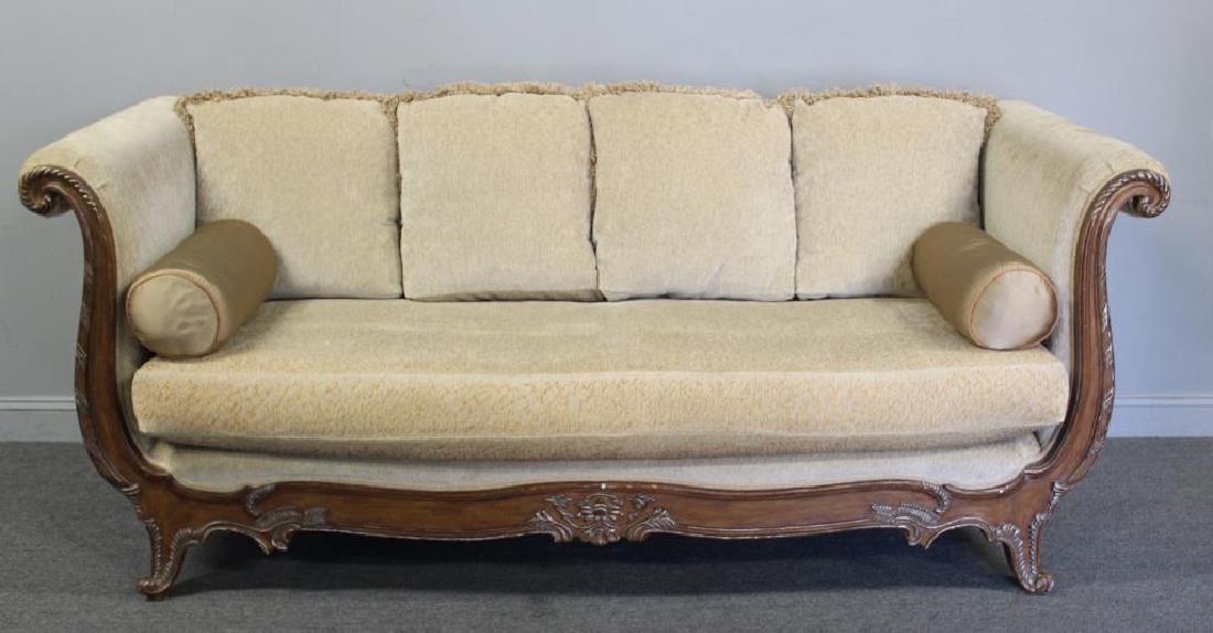 Marge Carson Signed Louis XV Style Upholstered (1 of 6)