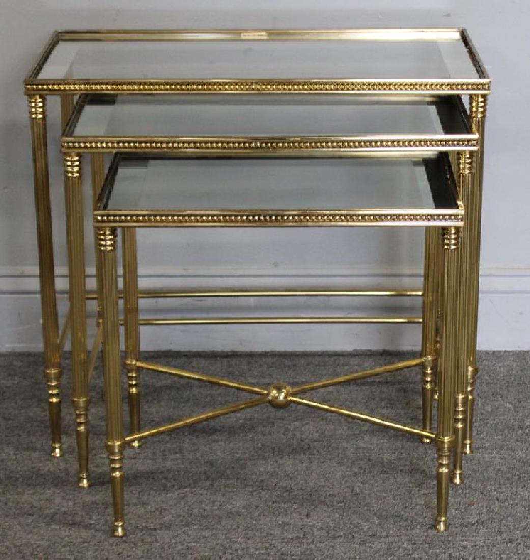 Set of 3 Nesting Tables, Made in Italy. (1 of 5)