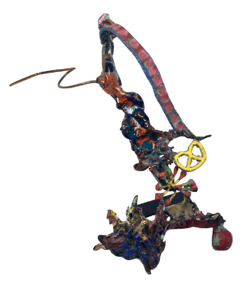 GRAVES, Nancy. Enamel & Metal Sculpture. Untitled, (1 of 6)