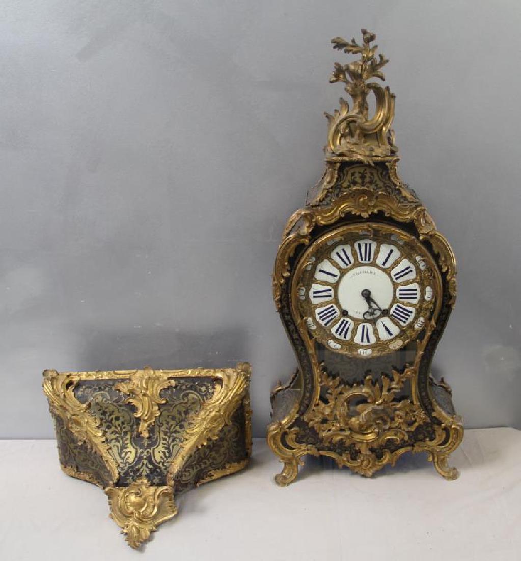 Large and Impressive Antique Boulle Clock on (1 of 10)