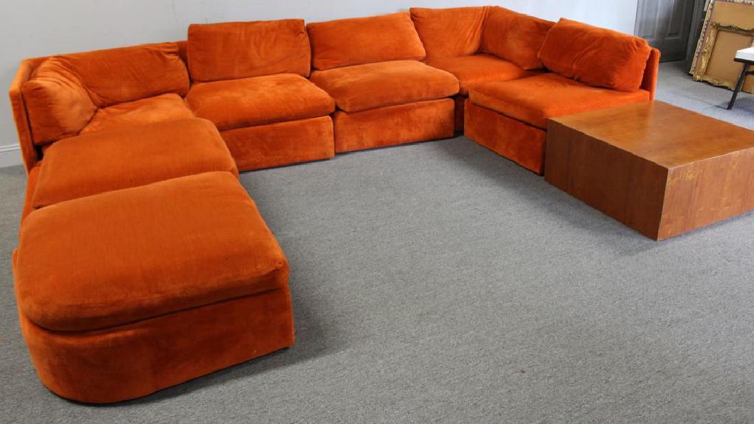 MIDCENTURY. Milo Baughman Upholstered Sectional (1 of 6)