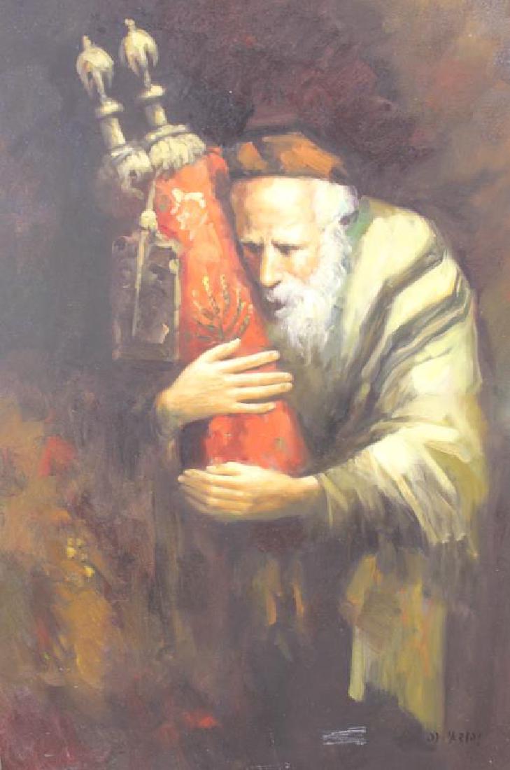 Oil on Canvas. "Rabbis". (1 of 6)