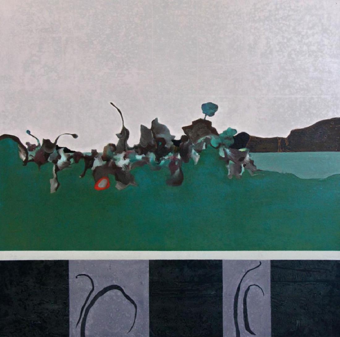 LABARTHE, Philippe. Oil on Canvas. "Hatless (1 of 8)