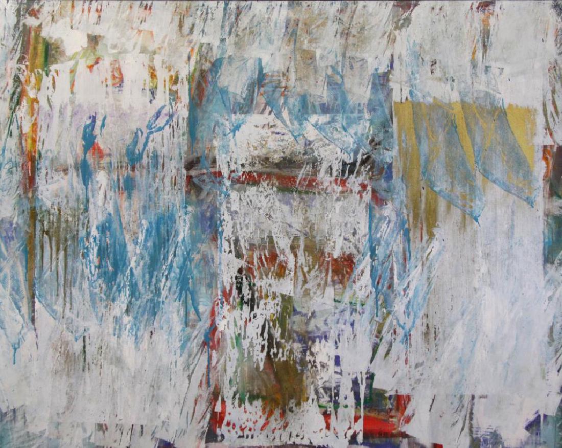 STRICHER, Gerard. Oil on Canvas. Untitled (1 of 6)