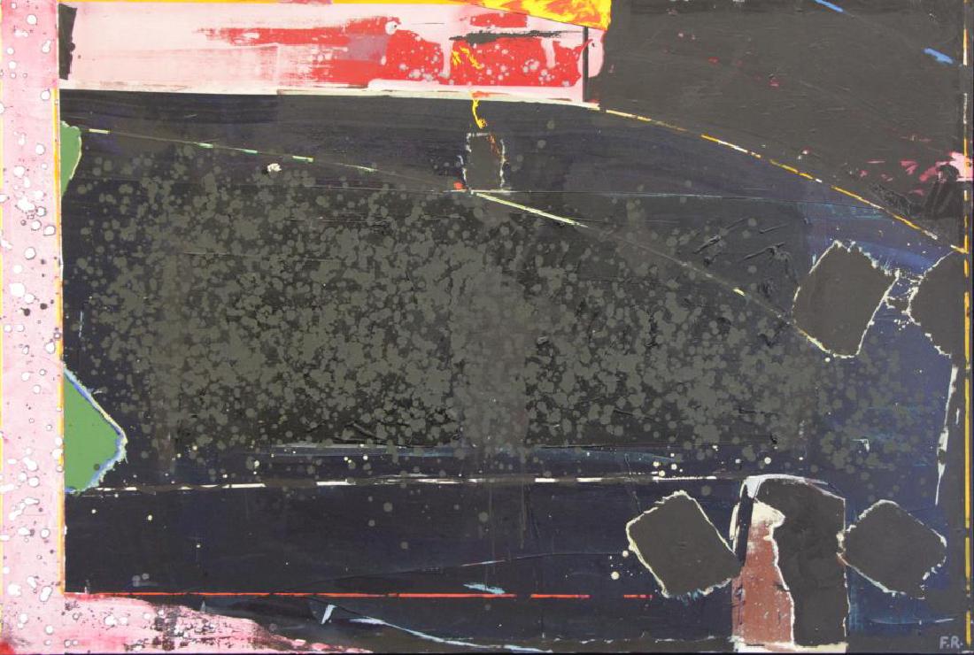 ROTH, Frank. Acrylic on Canvas. Untitled Abstract. (1 of 8)