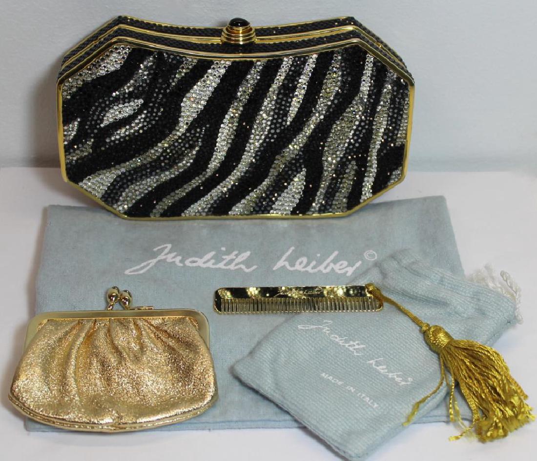 Judith Leiber Zebra Stripes Minaudiere. (1 of 8)